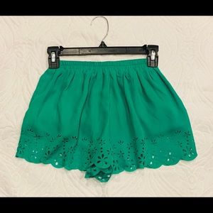 Green Lulumari Shorts